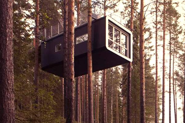Das Tree Hotel in Schweden